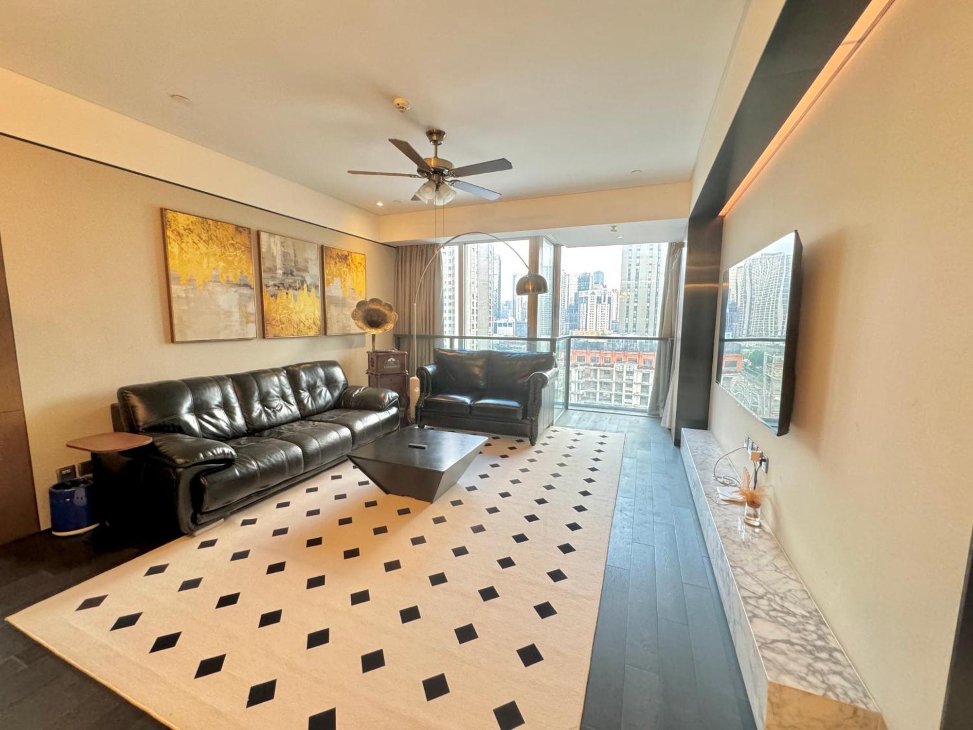 Zhome-Luxury Three-Bedroom Suite-Near The Bund Shanghai Bagian luar foto