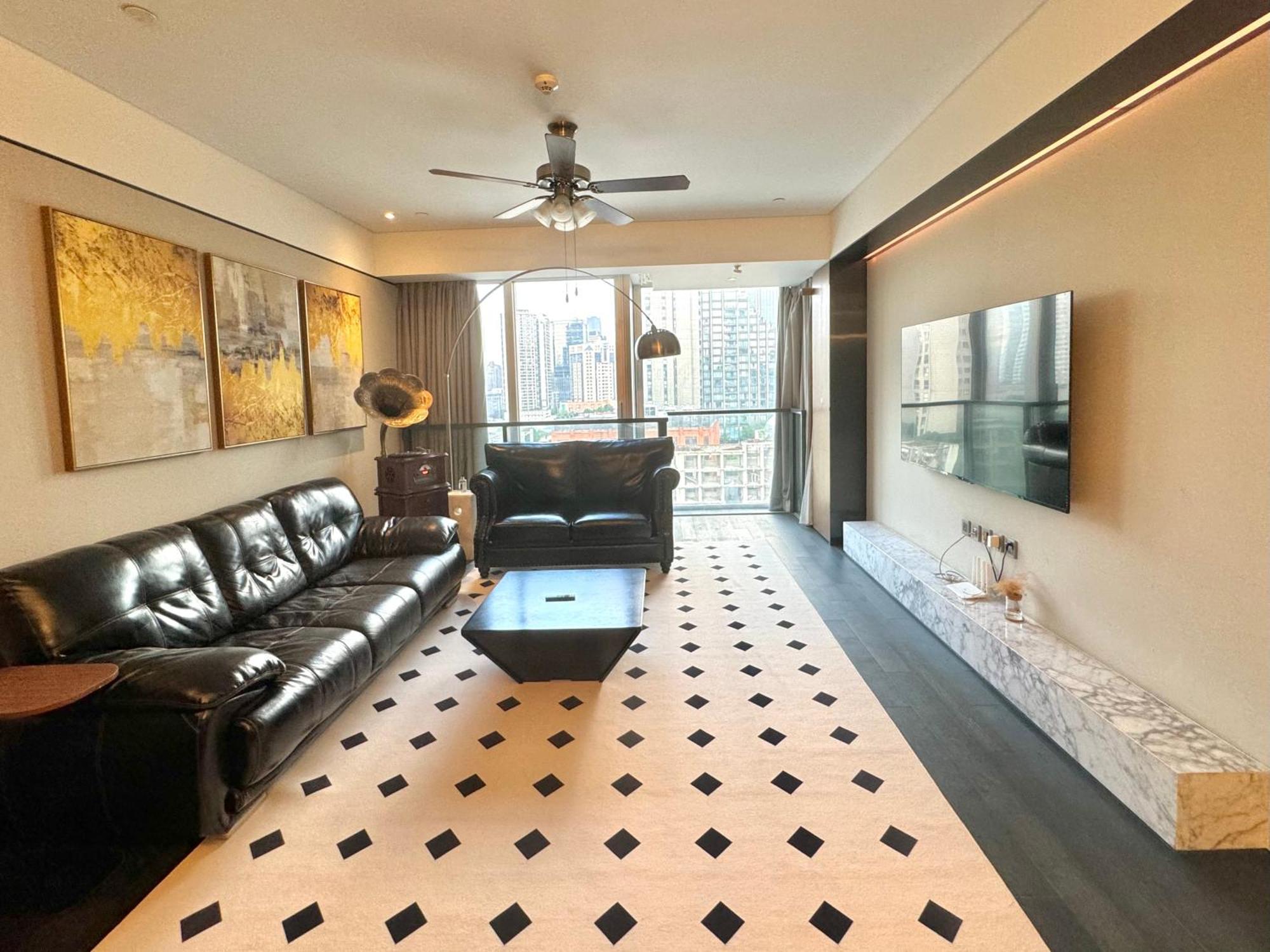 Zhome-Luxury Three-Bedroom Suite-Near The Bund Shanghai Bagian luar foto